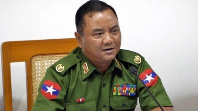 Zaw Min Tun, porte-parole de l'armée du Myanmar.