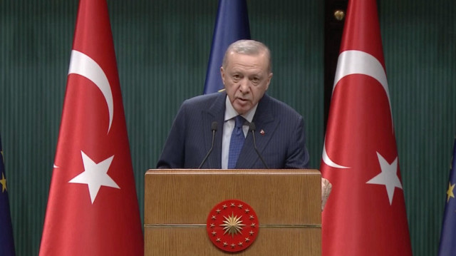 Cumhurbaşkanı Recep Tayyip Erdoğan, AB Komisyonu Başkanı Ursula Von Der Leyen ile ortak basın toplantısı düzenledi.