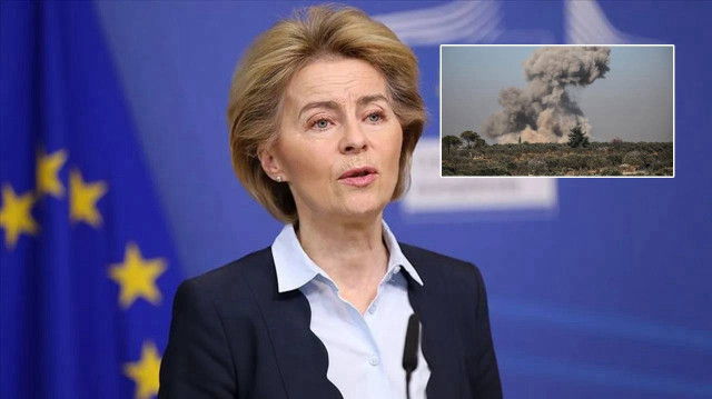 Avrupa Birliği (AB) Komisyonu Başkanı Ursula von der Leyen.