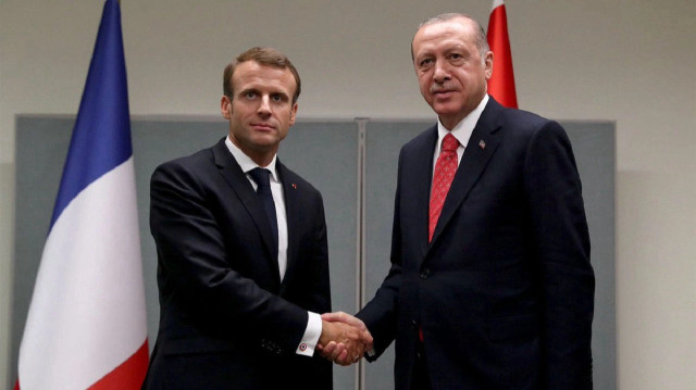 Cumhurbaşkanı Erdoğan, Macron ile telefon görüşmesi gerçekleştirdi.