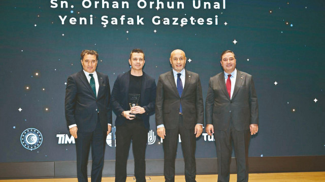 Organizasyonda, Yeni Şafak Gazetesi Ekonomi Editörü Orhan Orhun Ünal 'İhracatın Öncü Kalemleri Ödülü'nün sahibi oldu.