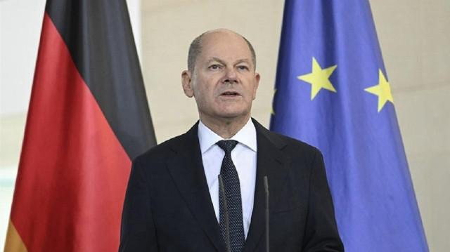 German chancellor Olaf Scholz 