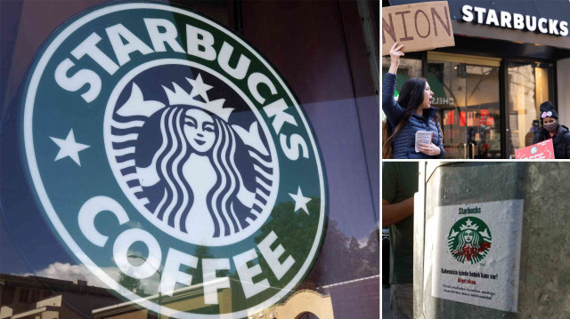 ABD'de, Starbucks çalışanları üç şehirde greve başlıyor.