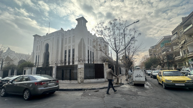 Ambassade du Qatar à Damas, Syrie, le 21 décembre 2024.