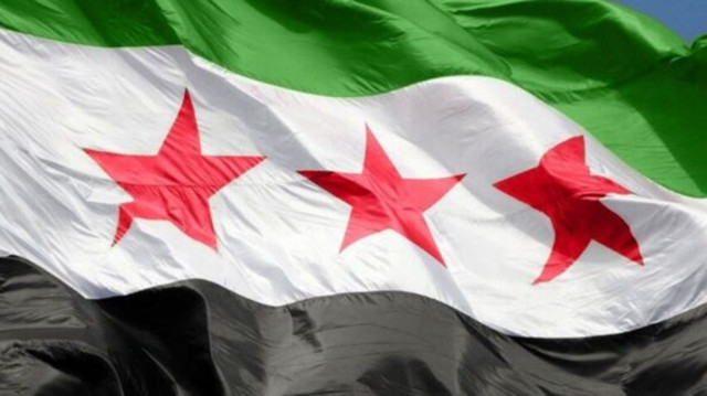 Le nouveau drapeau syrien