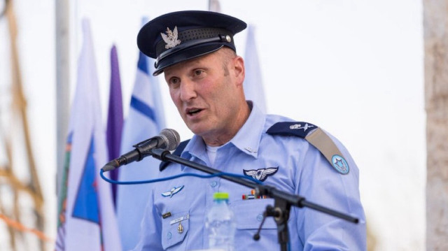 Le commandant de l'armée de l'air israélienne Tomer Bar.