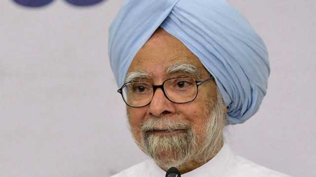 L'ancien Premier ministre indien et leader vétéran du Congrès, Manmohan Singh.