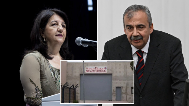 Pervin Buldan ile Sırrı Süreyya Önder, PKK elebaşı Öcalan ile İmralı'da görüştü.