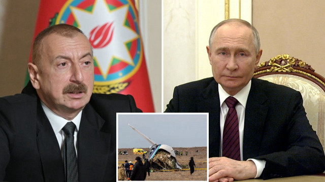 Putin, Aliyev'den uçak kazası nedeniyle özür diledi.