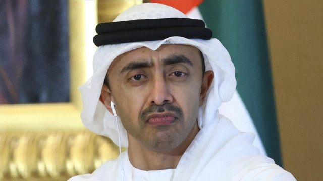 Foreign minister of the United Arab Emirates (UAE) Sheikh Abdullah bin Zayed