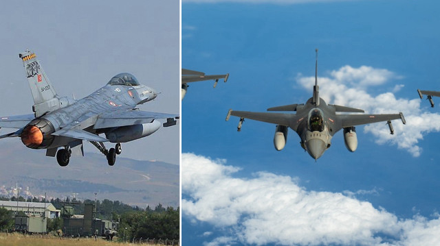 Terör örgütü PKK hedeflerine hava operasyonu düzenlendi.