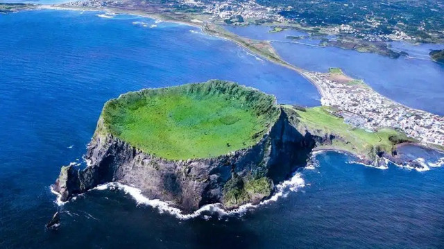 L’île de Jeju en Corée du Sud.