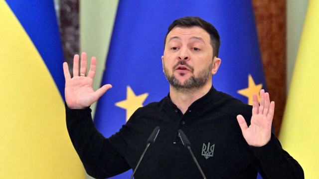 Le président ukrainien, Volodymyr Zelensky.