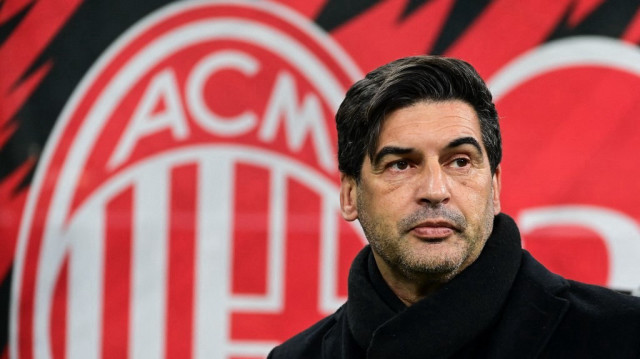 L'entraîneur portugais de l'AC Milan, Paulo Fonseca.