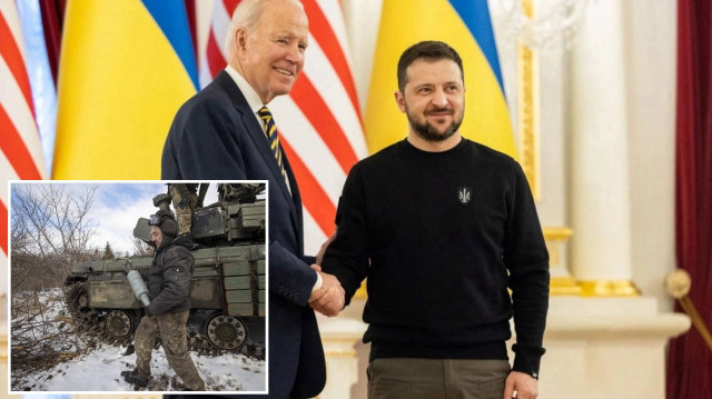 Biden, ABD'nin Ukrayna'yı savaşta güçlendirmek için yorulmadan çalışmaya devam edeceğini söyledi.