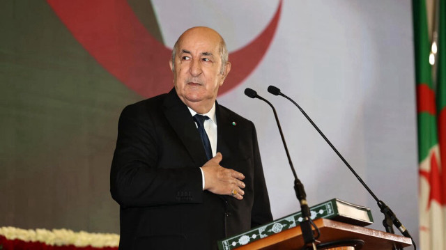 Le Président algérien, Abdelmadjid Tebboune.