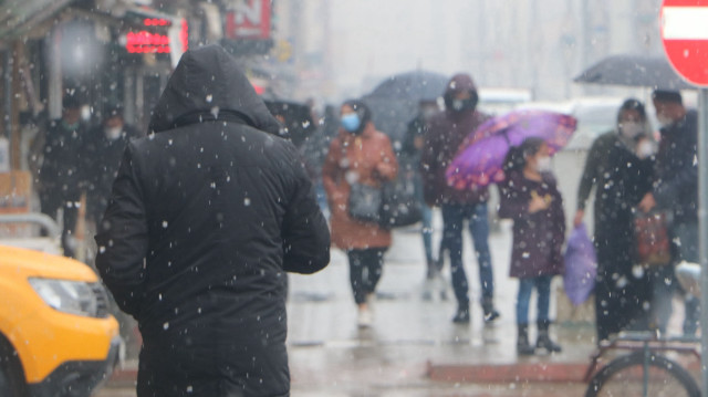 Meteorolojiden bazı illere kar yağışı uyarısı yapıldı. 