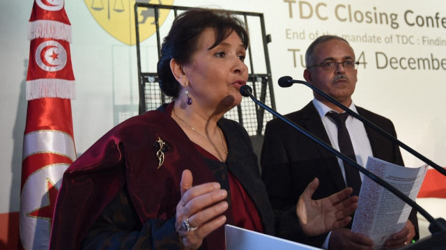 Sihem Ben Sedrine, ancienne présidente de l'Instance Vérité et Dignité (IVD) de Tunisie.