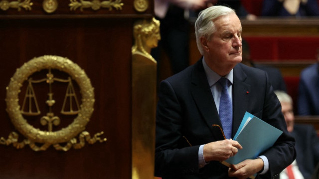 Le Premier ministre français censuré, Michel Barnier.