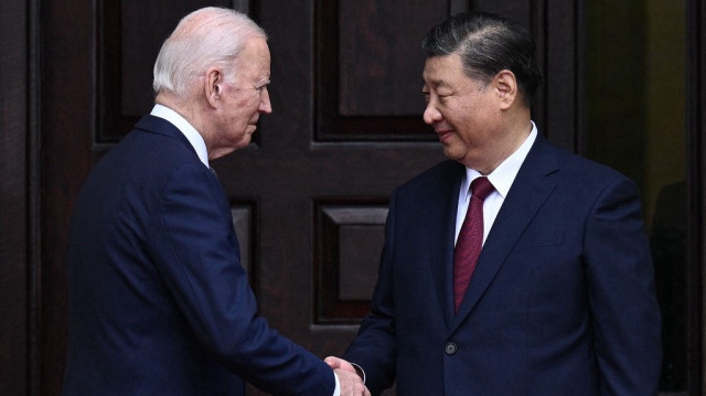 Le 46e président des États-Unis Joe Biden et son homologue chinois, Xi Jinping.