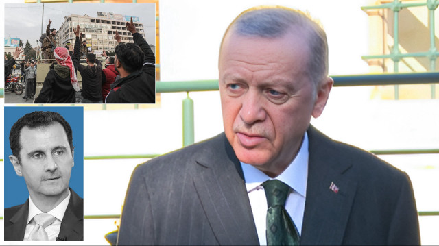 Cumhurbaşkanı Recep Tayyip Erdoğan, cuma namazının ardından Suriye'deki gelişmelere ilişkin değerlendirmede bulundu.