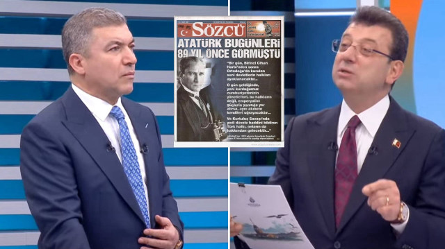 Ekrem İmamoğlu’nun Halk TV’de Atatürk’e ait olduğunu ifade ederek okuduğu sözlerin Sözcü Gazetesi tarafından uydurulduğu anlaşıldı.






