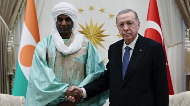 Cumhurbaşkanı Erdoğan, Nijer Başbakanı Lamine Zeine'yi kabul etti.