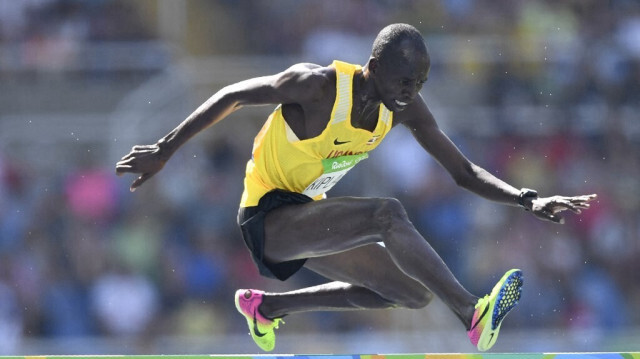 Benjamin Kiplagat lors des Jeux olympiques de Rio, le 15 août 2016. 