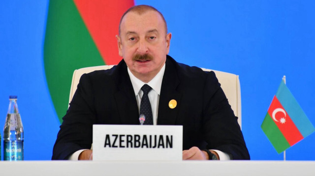 Azerbaycan Cumhurbaşkanı İlham Aliyev açıklama yaptı.