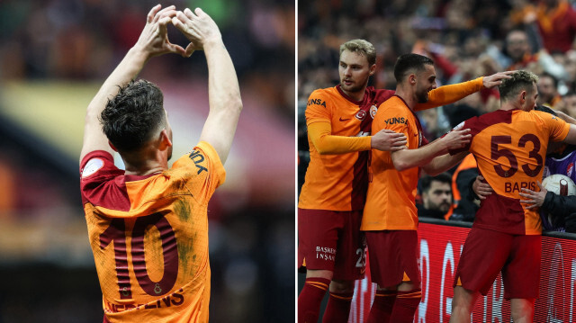 Galatasaray maç fazlasıyla liderliğe yükseldi.
