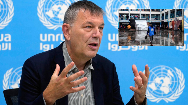 Birleşmiş Milletler Yakın Doğu'daki Filistinli Mültecilere Yardım ve Bayındırlık Ajansı Genel Komiseri Philippe Lazzarini.