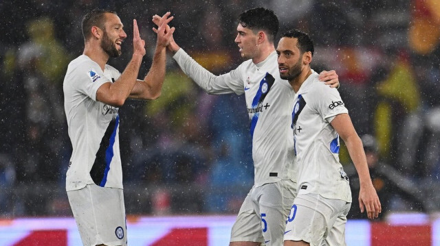 Inter dört golle kazandı.