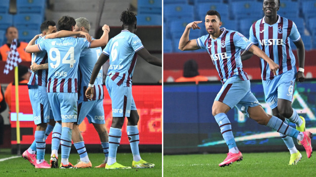 Trabzonspor iki golle kazandı.