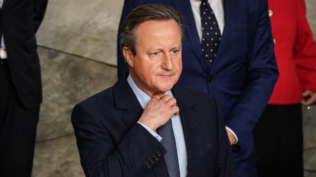 Le secrétaire d'État aux Affaires étrangères, du Commonwealth et du Développement du Royaume-Uni, David Cameron.