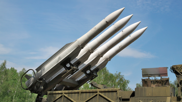 Illustration de l'arme missile sol-air.