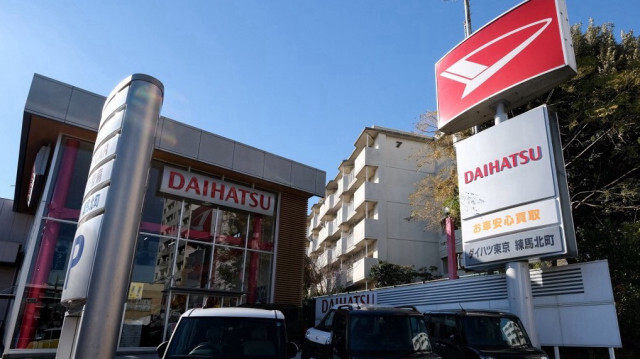 Bureau de vente de Daihatsu Motor à Tokyo.