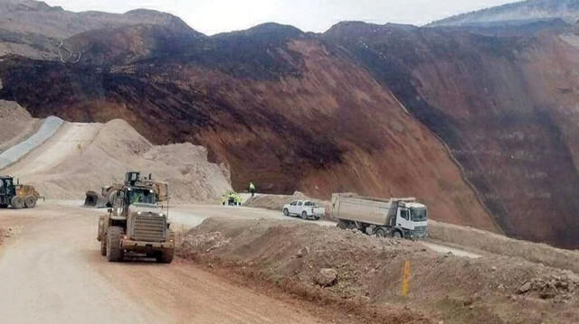 Erzincan İliç’te altın madeninde toprak kayması