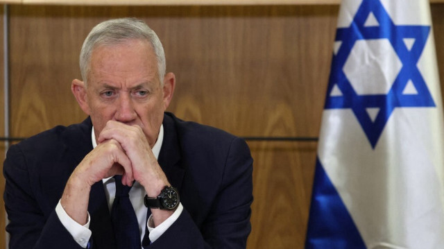 Le ministre israélien du cabinet de guerre, Benny Gantz.