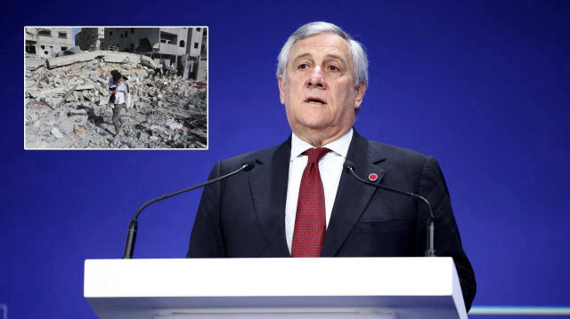 İtalya Başbakan Yardımcısı ve Dışişleri Bakanı Antonio Tajani.