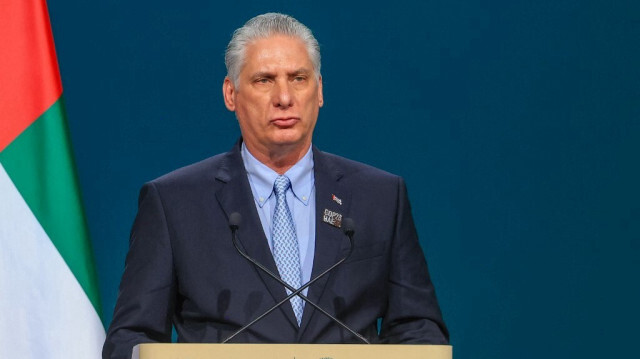 Le président de Cuba, Miguel Díaz-Canel.
