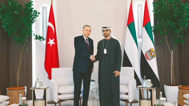 Cumhurbaşkanı Recep Tayyip Erdoğan, Muhammed bin Zayid Al Nahyan