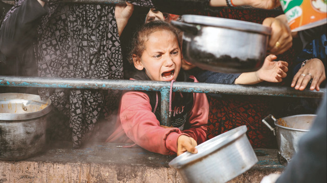 1,4 milyon Filistinli Mısır sınırındaki Refah bölgesinde açlıktan ölümle karşı karşıya.