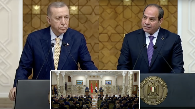 Cumhurbaşkanı Recep Tayyip Erdoğan - Mısır Cumhurbaşkanı Abdulfettah es-Sisi