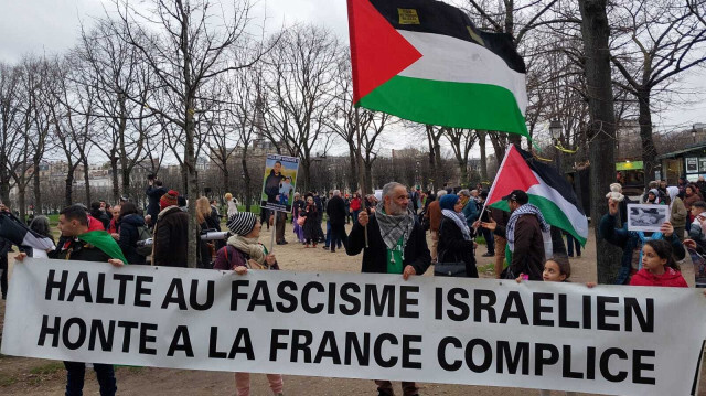 La manifestation qui s'est tenue à l'appel de l'opposition, notamment du parti La France Insoumise (LFI), et de la coordination citoyenne ‘'Urgence Palestine''