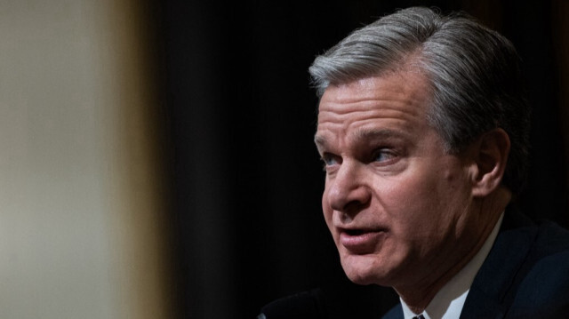 Le chef de la police fédérale des États-Unis, Christopher Wray.