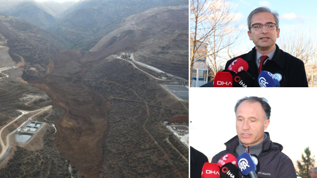 Uzmanlar Erzincan'daki maden sahasında siyanür ölçümleri yaptı.