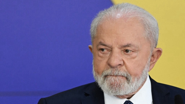  Le président brésilien, Lula da Silva.