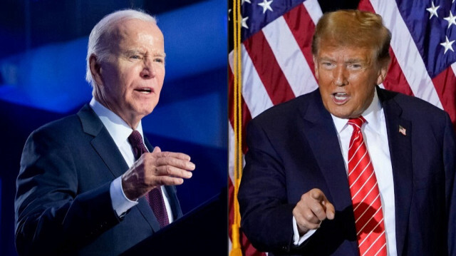 Le président des États-Unis, Joe Biden et l'ancien président américain, Donald Trump.