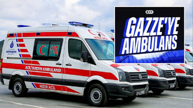 GZT ve Yeryüzü Doktorları, Gazze’ye ambulans gönderecek.