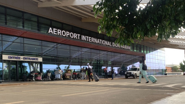 Aéroport international Diori Hamani à Niamey au Niger.